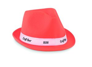 GiftRetail MO9342 - WOOGIE Chapeau de couleur en polyester Orange