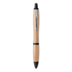 GiftRetail MO9485 - RIO BAMBOO Stylo bille en ABS et bambou.