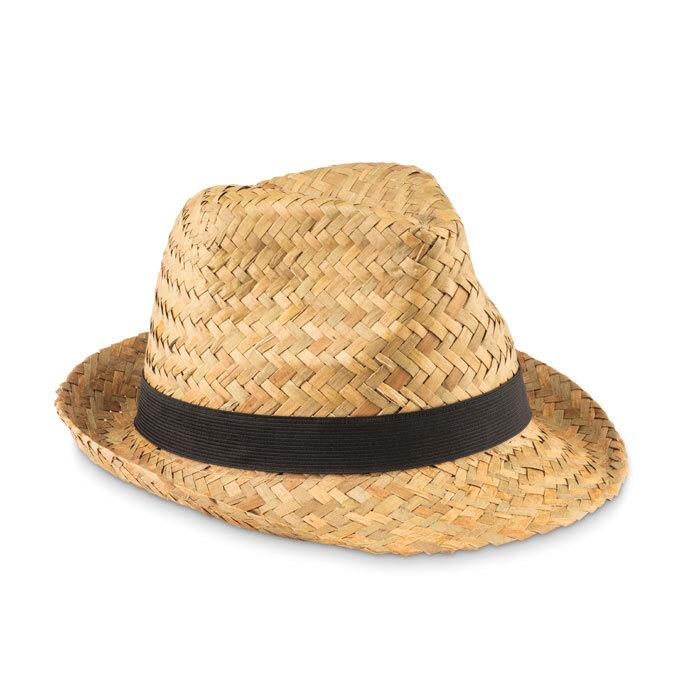 GiftRetail MO9844 - MONTEVIDEO Chapeau en paille naturelle