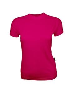 Mustaghata STEP - T-Shirt Running Femme 140 g/m² Fuschia