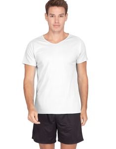 Mustaghata WINNER - T-Shirt Technique Homme 125 g/m² Blanc