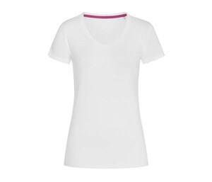 STEDMAN ST9710 - Tee-shirt femme col V White