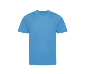 JUST COOL JC201J - Tee-shirt de sport en polyester recyclé enfant Sapphire Blue