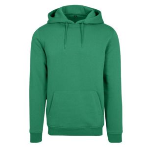 BUILD YOUR BRAND BY011 - Sweat capuche lourd Forest Green