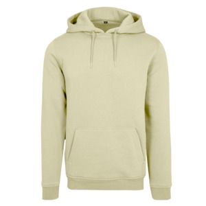 BUILD YOUR BRAND BY011 - Sweat capuche lourd Soft Yellow