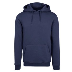 BUILD YOUR BRAND BY011 - Sweat capuche lourd Light Navy
