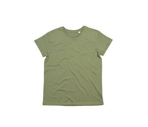 MANTIS MT080 - Tee-shirt homme manches roulées Soft Olive