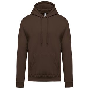 Kariban K476 - Sweat-shirt capuche homme Chocolate