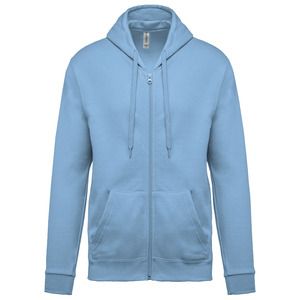 Kariban K479 - Sweat-shirt zippé capuche Sky Blue