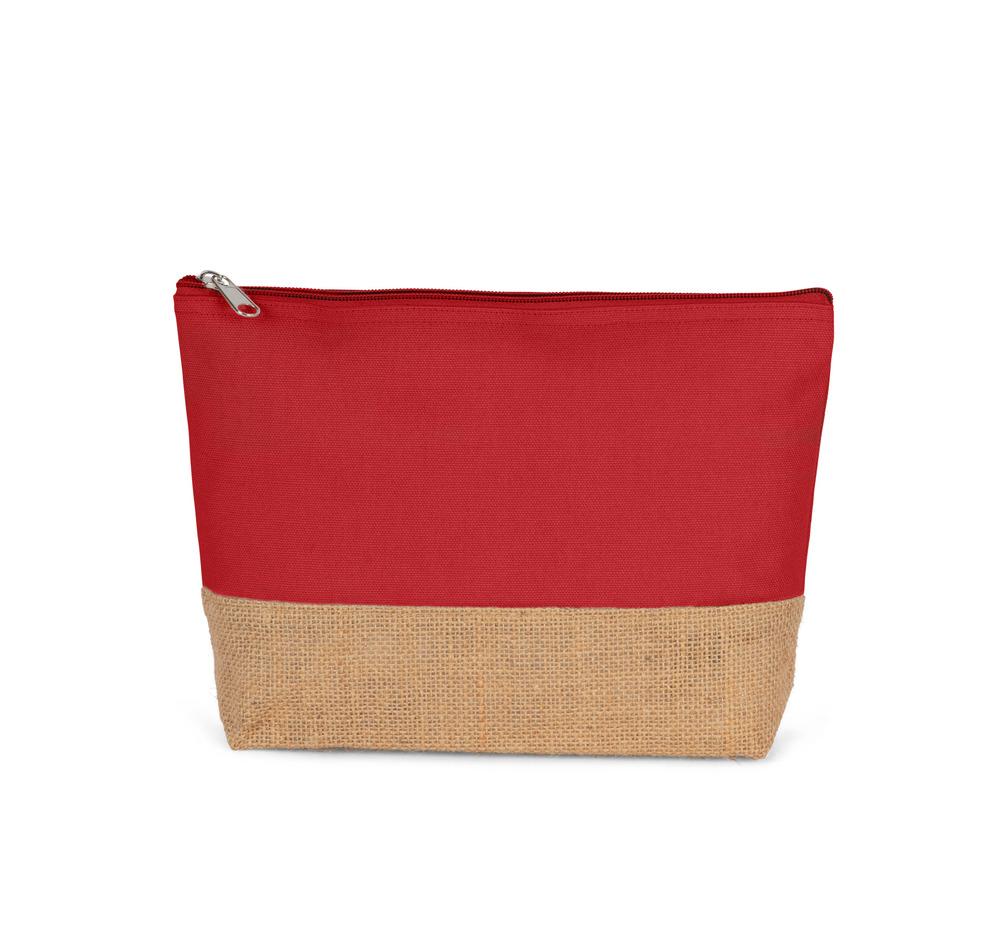 Kimood KI0276 - Pochette en toiles de coton et jute