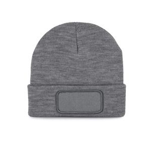 K-up KP894 - Bonnet avec patch et doublure Thinsulate™ Oxford Grey