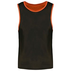 Proact PA048 - Bavoir réversible multi-sports enfant Spicy Orange / Black