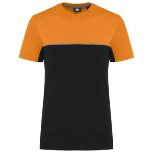 WK. Designed To Work WK304 - T-shirt bicolore écoresponsable manches courtes unisexe