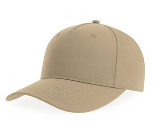 ATLANTIS AT223 - Casquette baseball 5 pans Khaki