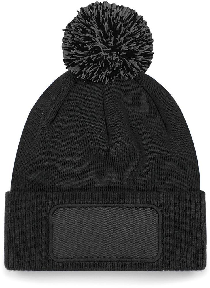 Beechfield B443 - BONNET À POMPON PATCH SNOWSTAR®