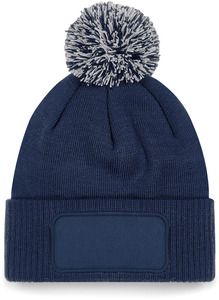 Beechfield B443 - BONNET À POMPON PATCH SNOWSTAR®