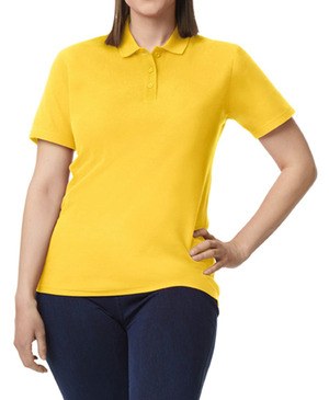 Gildan GI64800L - Polo Femme Softstyle Double Piqué