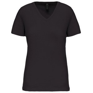 Kariban K3029IC - T-shirt BIO150IC col V femme Dark Grey