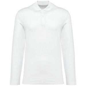 Kariban Premium PK202 - Polo Supima® manches longues homme White