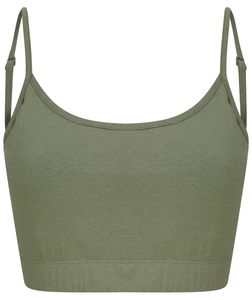 Skinnifit SK230 - Top court écoresponsable femme Khaki