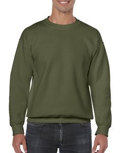 GILDAN GIL18000 - Sweater Crewneck HeavyBlend unisex Vert Militaire