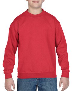 GILDAN GIL18000B - Sweater Crewneck HeavyBlend for kids Rouge