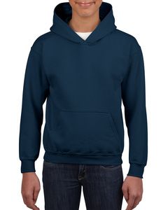 GILDAN GIL18500B - Sweater Hooded HeavyBlend for kids Marine