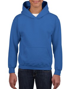 GILDAN GIL18500B - Sweater Hooded HeavyBlend for kids Bleu Royal