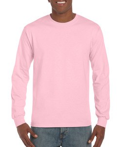 GILDAN GIL2400 - T-shirt Ultra Cotton LS Rose Pale