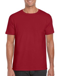GILDAN GIL64000 - T-shirt SoftStyle SS for him Rouge Cardinal