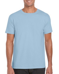 GILDAN GIL64000 - T-shirt SoftStyle SS for him Bleu ciel