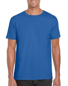 GILDAN GIL64000 - T-shirt SoftStyle SS for him Bleu Royal