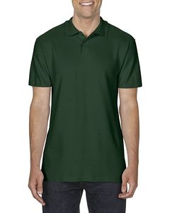 GILDAN GIL64800 - Polo Softstyle Double Pique SS for him Vert Forêt