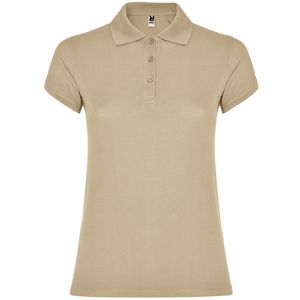 Roly PO6634 - STAR WOMAN Polo femme manches courtes Sand