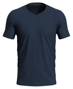 Stedman STE9610 - Tee-shirt Col V pour Homme Blue Midnight