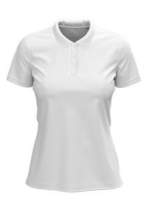 STEDMAN STE9740 - Polo Claire SS for her Blanc