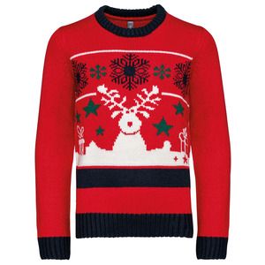 Kariban K9012 - Pullover col rond de Noël enfant