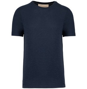 Kariban KNS303 - T-shirt slub écoresponsable col rond manches courtes homme - 160 g Navy Blue