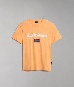 NAPAPIJRI NP0A4GDQ - T-shirt à manches courtes S-Ayas Orange Mock