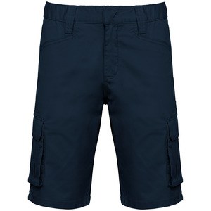 WK. Designed To Work WK713 - Bermuda multipoches écoresponsable homme Navy