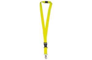 TopPoint LT90879 - Lanyard Polyester 20 mm FLÚOR YELLOW
