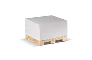 TopPoint LT91815 - Cube papier sur palette bois 10x10x5cm