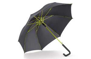 TopPoint LT97109 - Parapluie canne 23” à ouverture automatique Black / Light Green