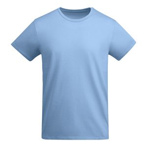 Roly CA6698 - BREDA T-shirt tubulaire à manches courtes en coton biologique certifié OCS Sky Blue