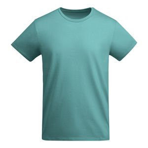 Roly CA6698 - BREDA T-shirt tubulaire à manches courtes en coton biologique certifié OCS Dusty Blue