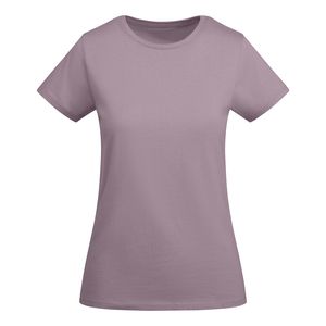 Roly CA6699 - BREDA WOMAN T-shirt ajusté à manches courtes pour femme en coton biologique certifié OCS Lavande