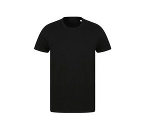 SF Men SF130 - Tee-shirt unisexe en coton régénéré et en polyester recyclé Black