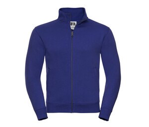 RUSSELL RU267M - Sweat homme grand zip Bright Royal