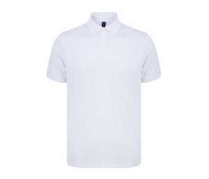 HENBURY HY465 - Polo homme en polyester recyclé White