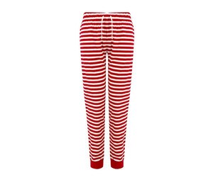 SF Women SK085 - Pantalon d'intérieur stretch femme Red / White Stripes